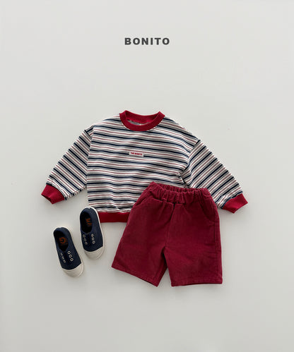 42.Feeling Stripe Sweatshirt