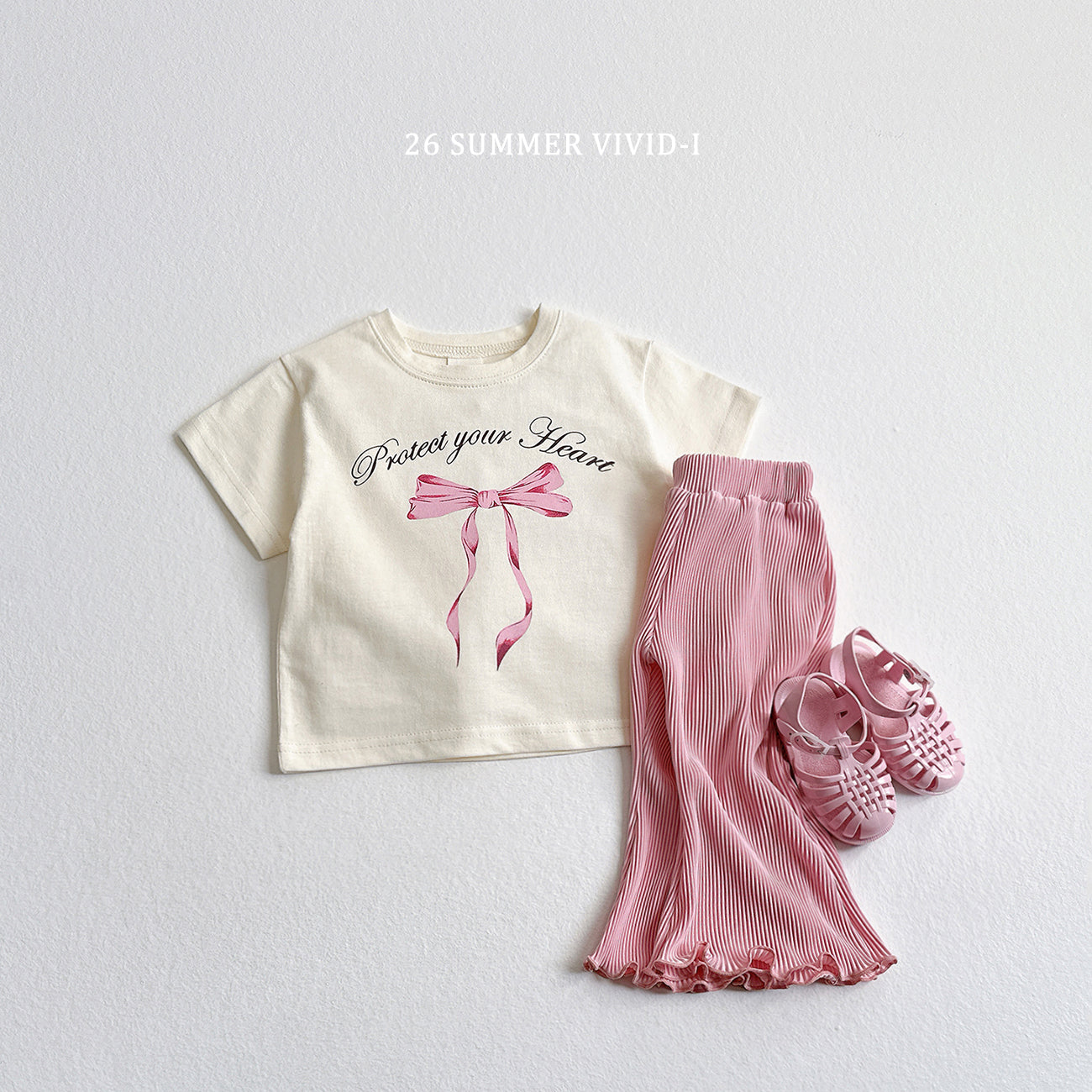 【PREORDER受付終了、ご希望はお問い合わせください。】28.Color Pleats Bell 7分丈 Pants