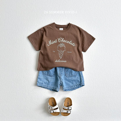 【PREORDER受付終了、ご希望はお問い合わせください。】11.Slub Pocket Denim Shorts