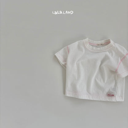 【PREORDER受付終了、ご希望はお問い合わせください。】30.Baby Color Block Point T-shirt