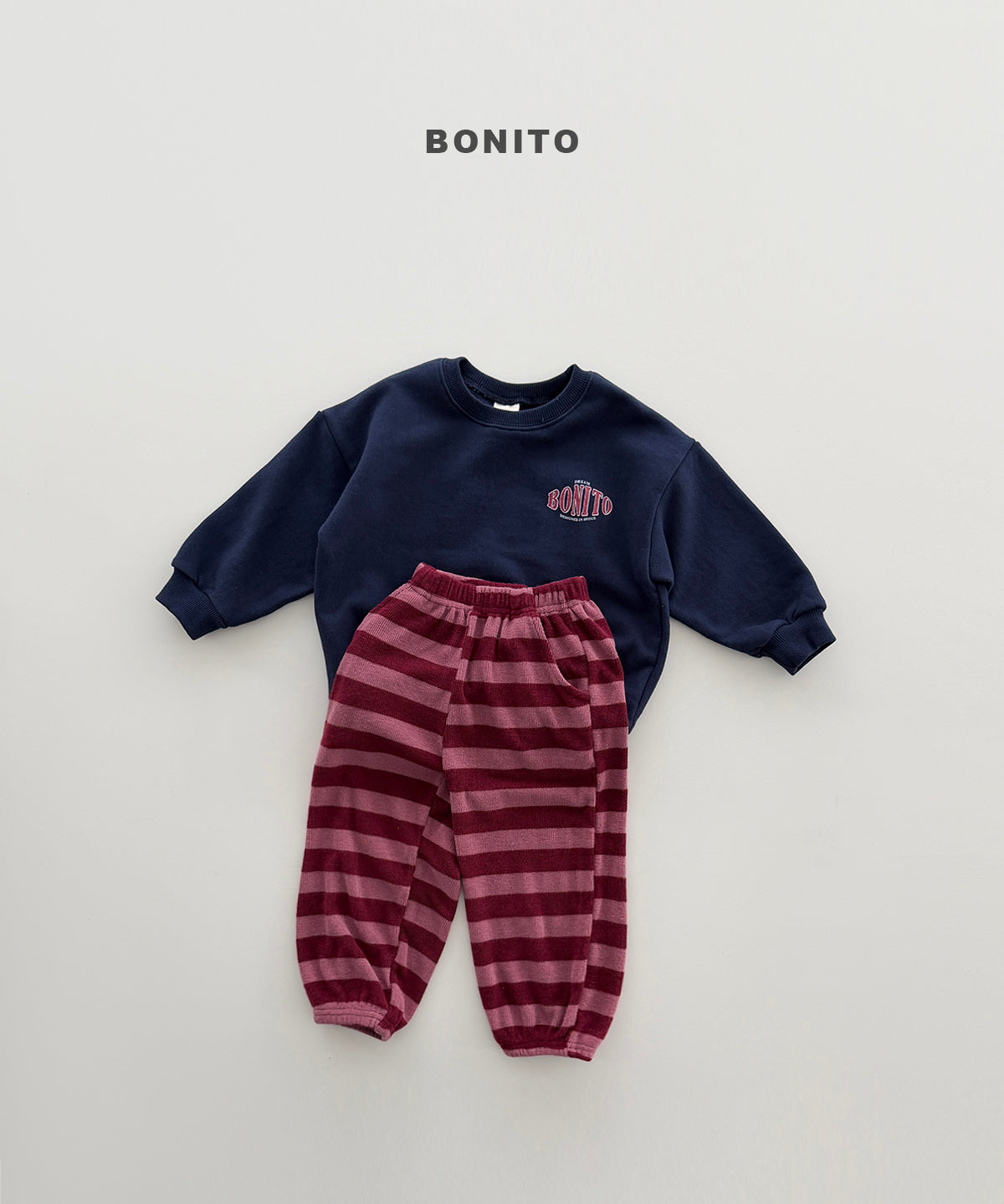 28.Bonito Embossed Sweatshirt (Adult)