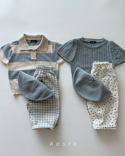 【PREORDER受付終了、ご希望はお問い合わせください。】21.Knit Eyelet T