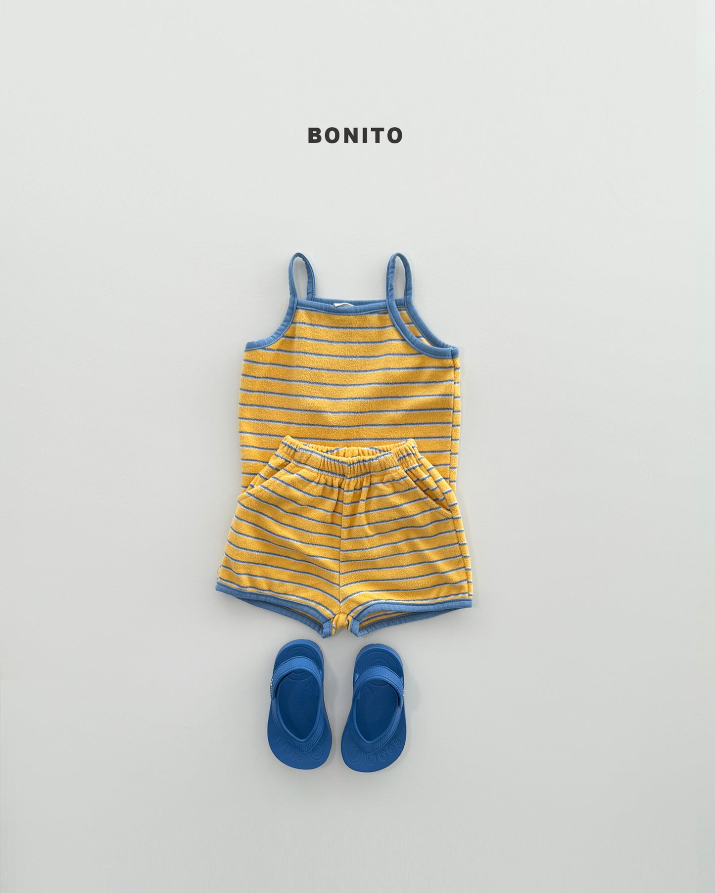【期間限定 PRE-ODER】5.Bébé Terry Sleeveless Set