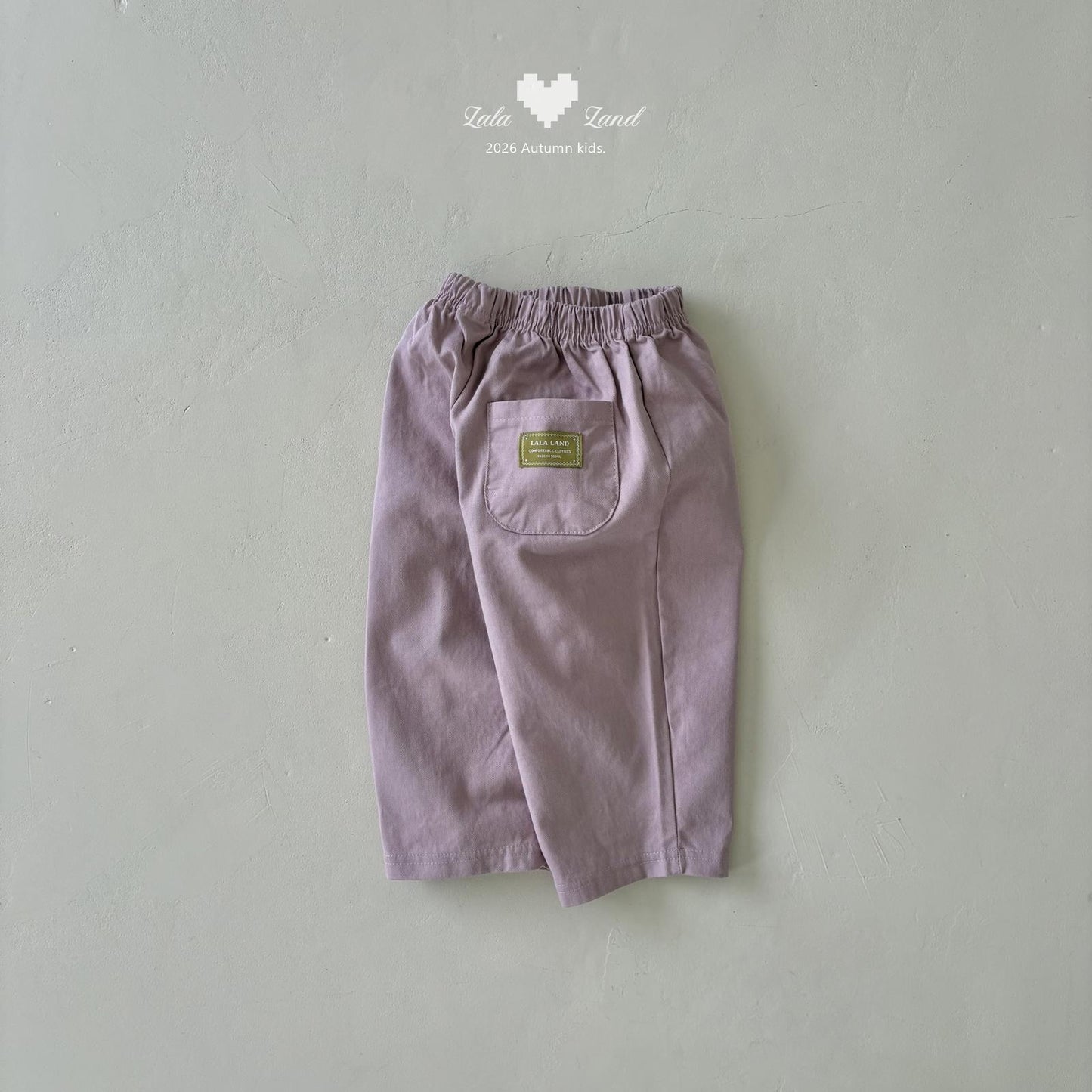 【PRE-ODER〆8.9(sun)】41.Basic Cotton Pants | lalaland