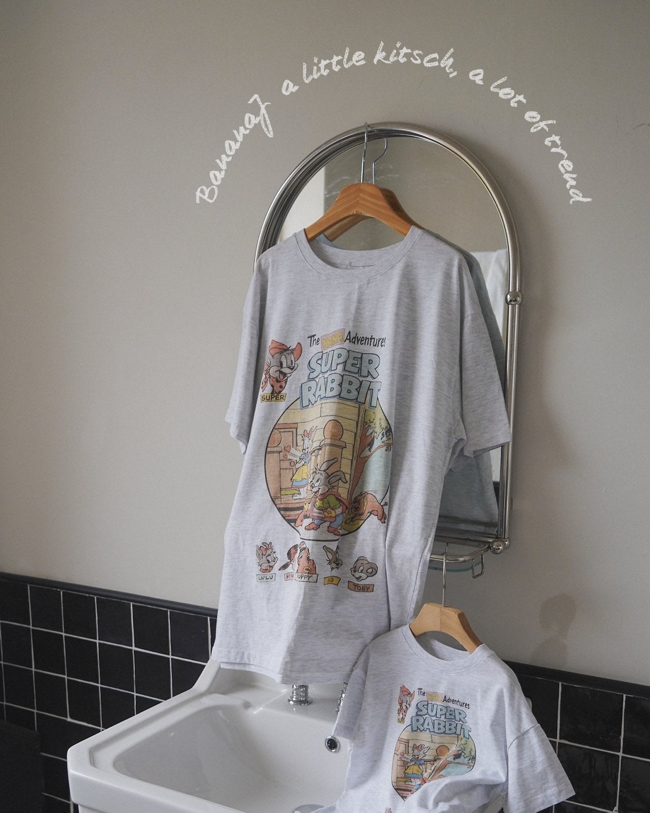 【PREORDER受付終了、ご希望はお問い合わせください。】30.Super Rabbit Tee