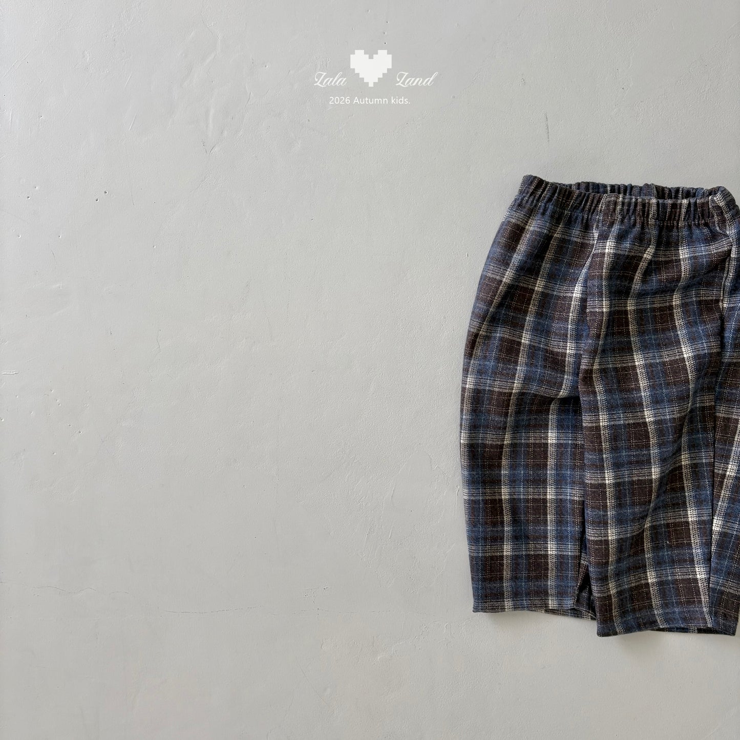 【PRE-ODER〆8.9(sun)】13.Fancy Check Pants | lalaland