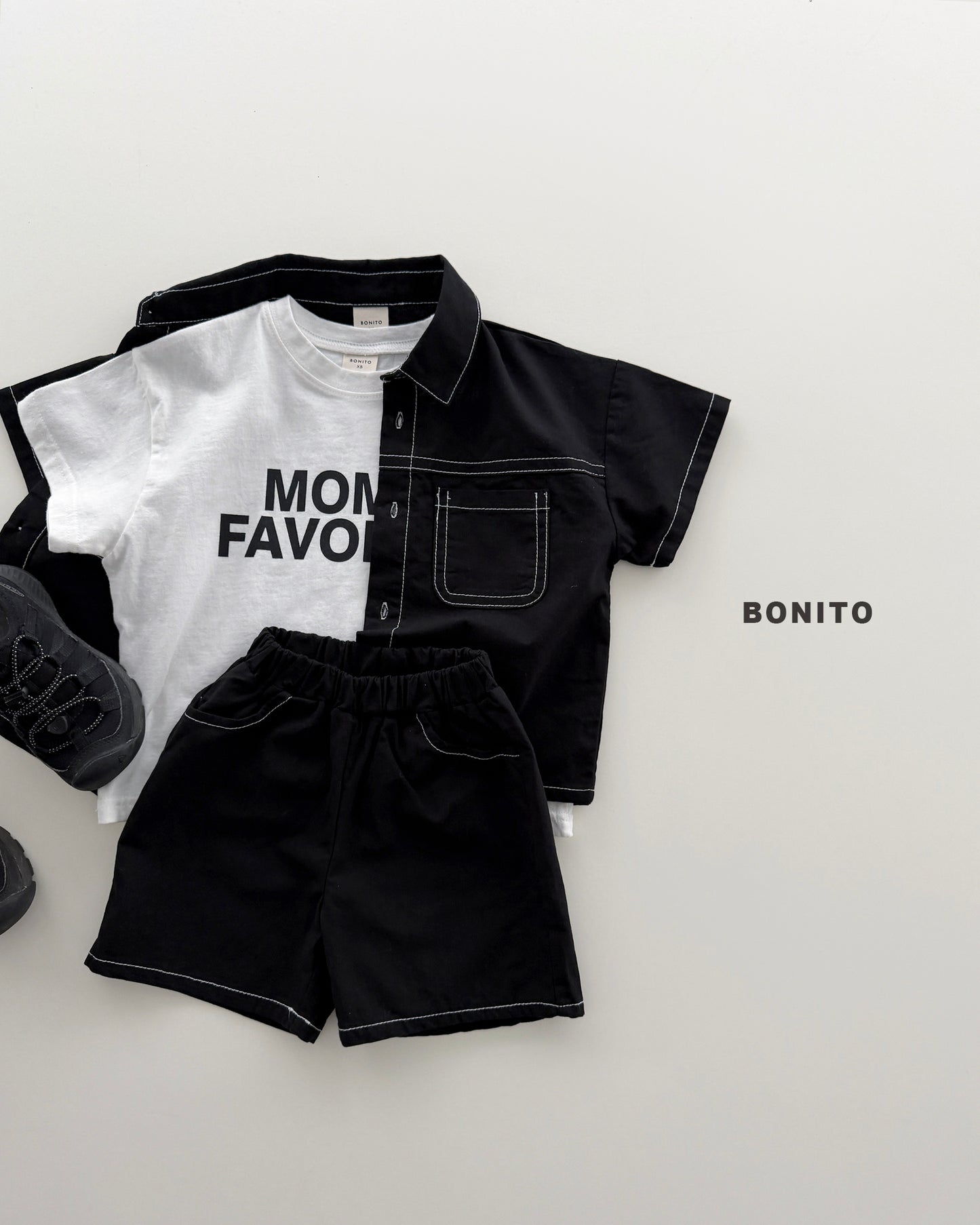【PREORDER 4日間限定】34.two pocket linen set