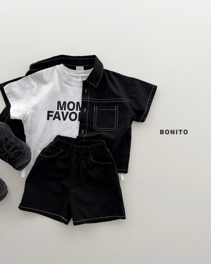 【PREORDER 4日間限定】34.two pocket linen set