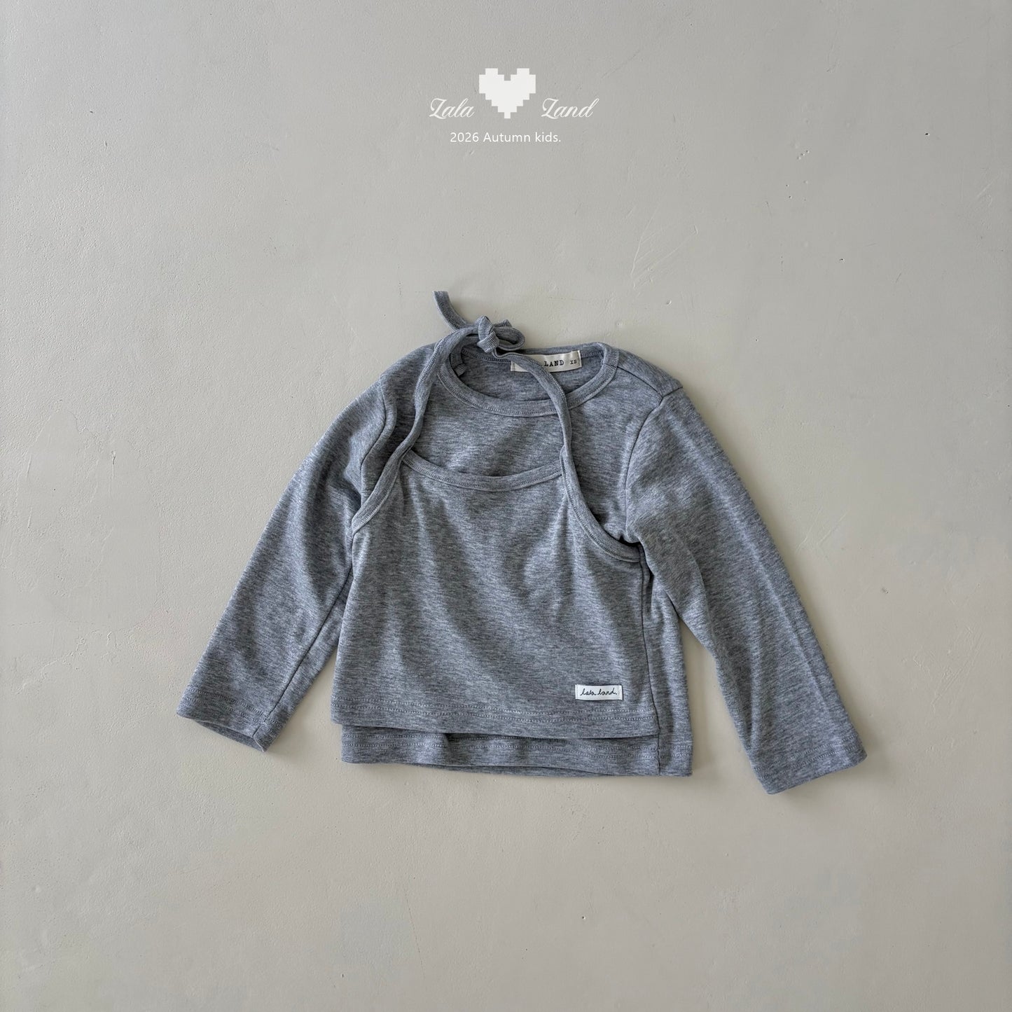 【PRE-ODER〆8.9(sun)】20.Halter Layered Tee | lalaland