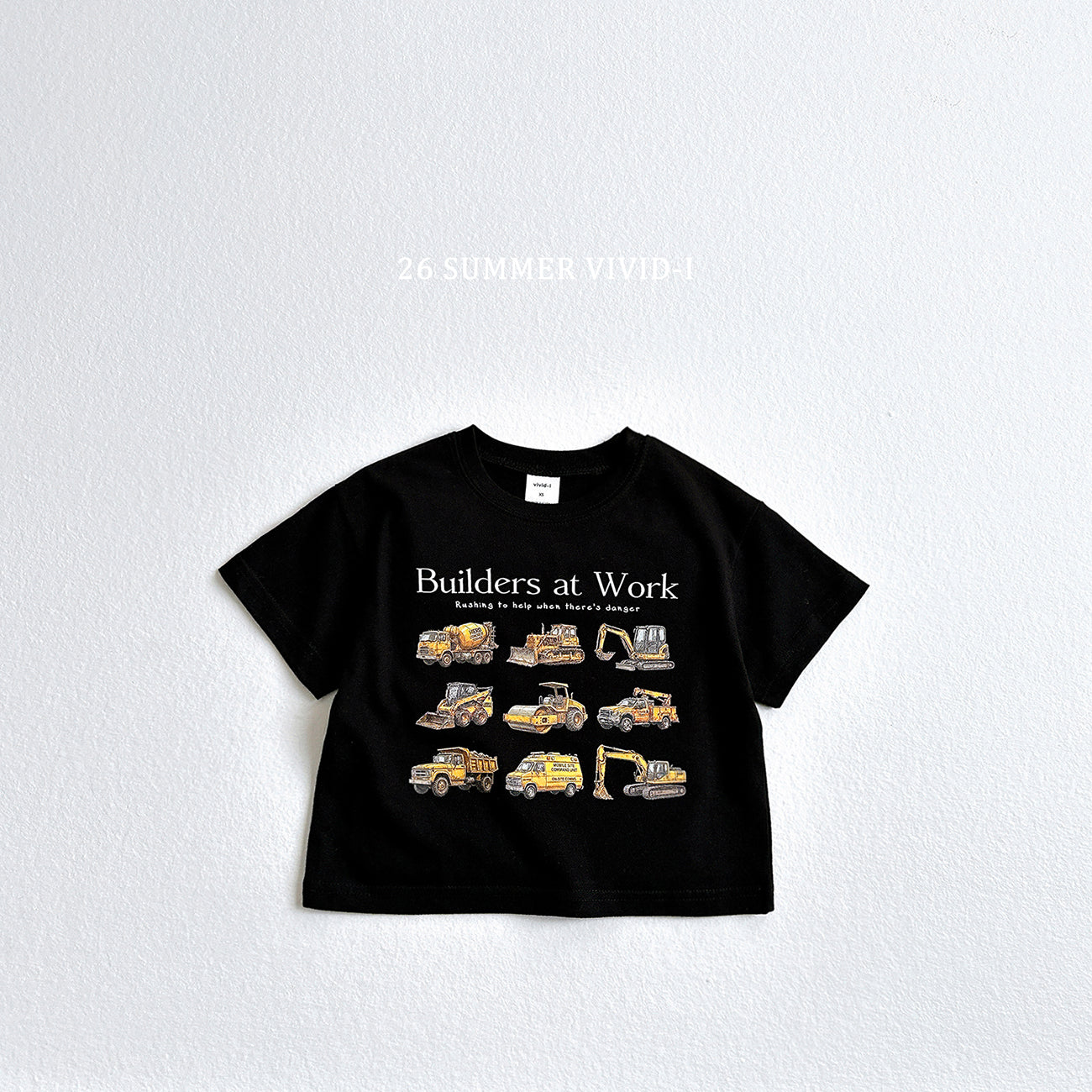 【PREORDER受付終了、ご希望はお問い合わせください。】46.Mini Collar ShortSleeve Tee