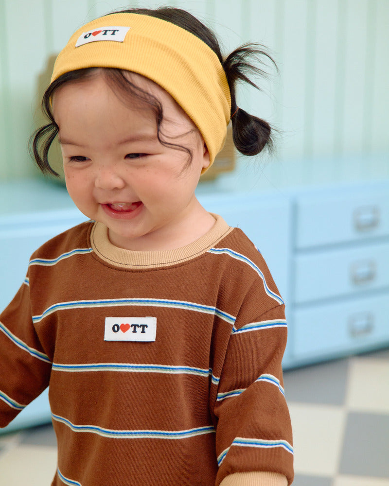 【PRE-ODER〆8.9(sun)】18.Rookie Striped Top & Bottom Set | oottbebe