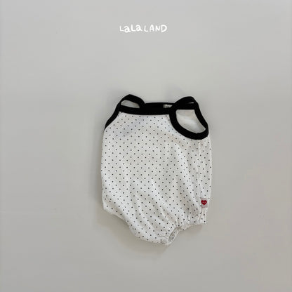 【PREORDER受付終了、ご希望はお問い合わせください。】13.Baby Heart Dot Suit