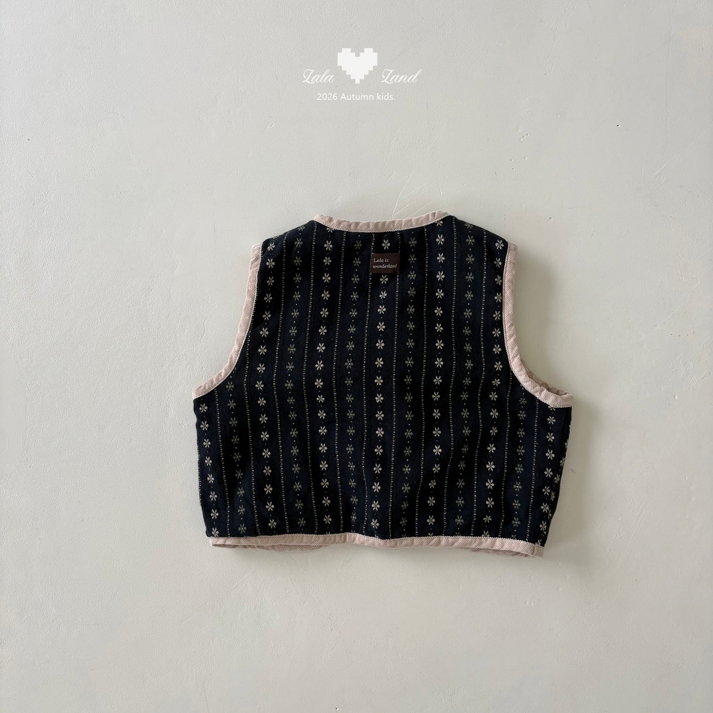 【PRE-ODER〆8.9(sun)】07.Hippie Reversible Vest | lalaland