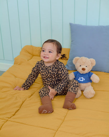 【秋のPRE-ODER 5%OFF】33.Little Leopard Loungewear | oottbebe