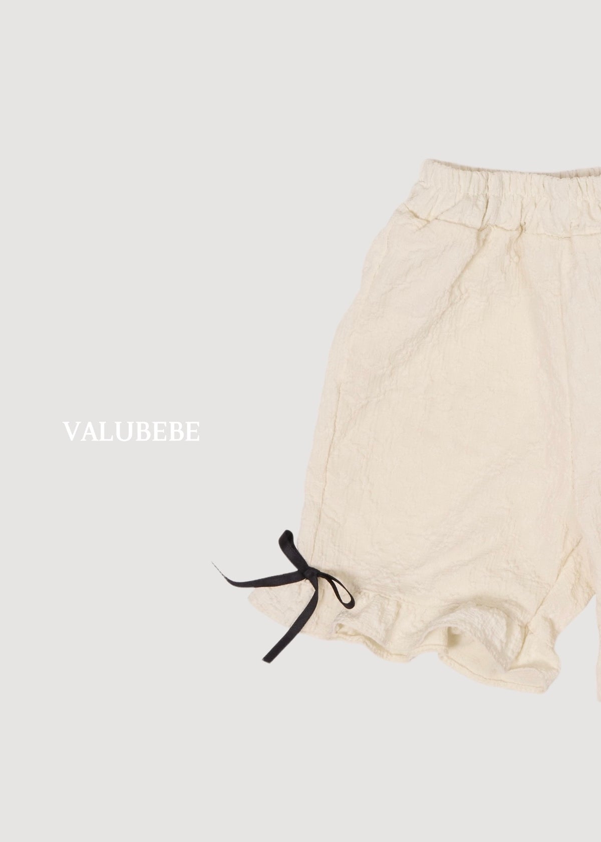 【秋のPRE-ODER 5%OFF】45.Frill Capri Pants
