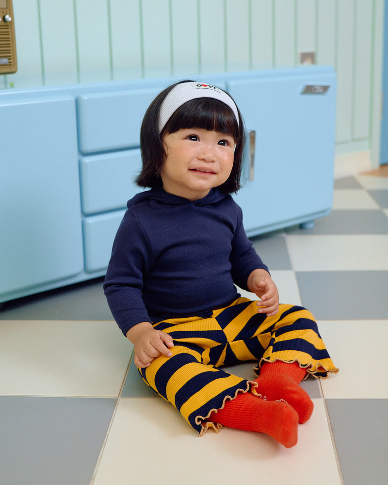 【PRE-ODER〆8.9(sun)】42.Kitsch Pop Ribbed Bootcut Pants | oottbebe