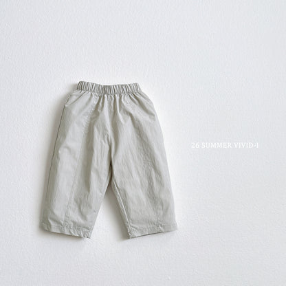 【PREORDER受付終了、ご希望はお問い合わせください。】9.9分丈 Breezy Cotton Pants