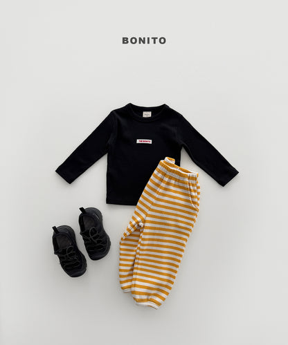 29.Waffle Stripe Jogger Pants