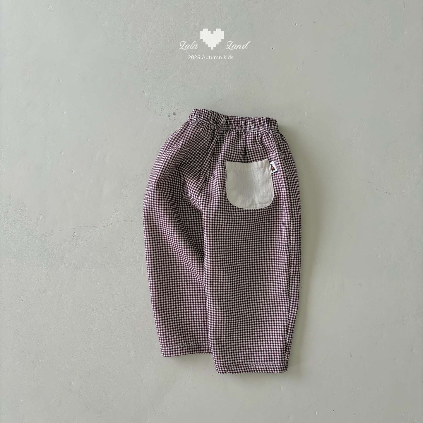 【PRE-ODER〆8.9(sun)】40.Ritz Check Pants | lalaland