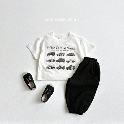 【PREORDER受付終了、ご希望はお問い合わせください。】46.Mini Collar ShortSleeve Tee