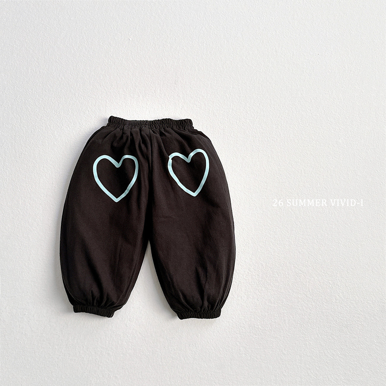 【PREORDER受付終了、ご希望はお問い合わせください。】33.Back Heart Jogger Pants