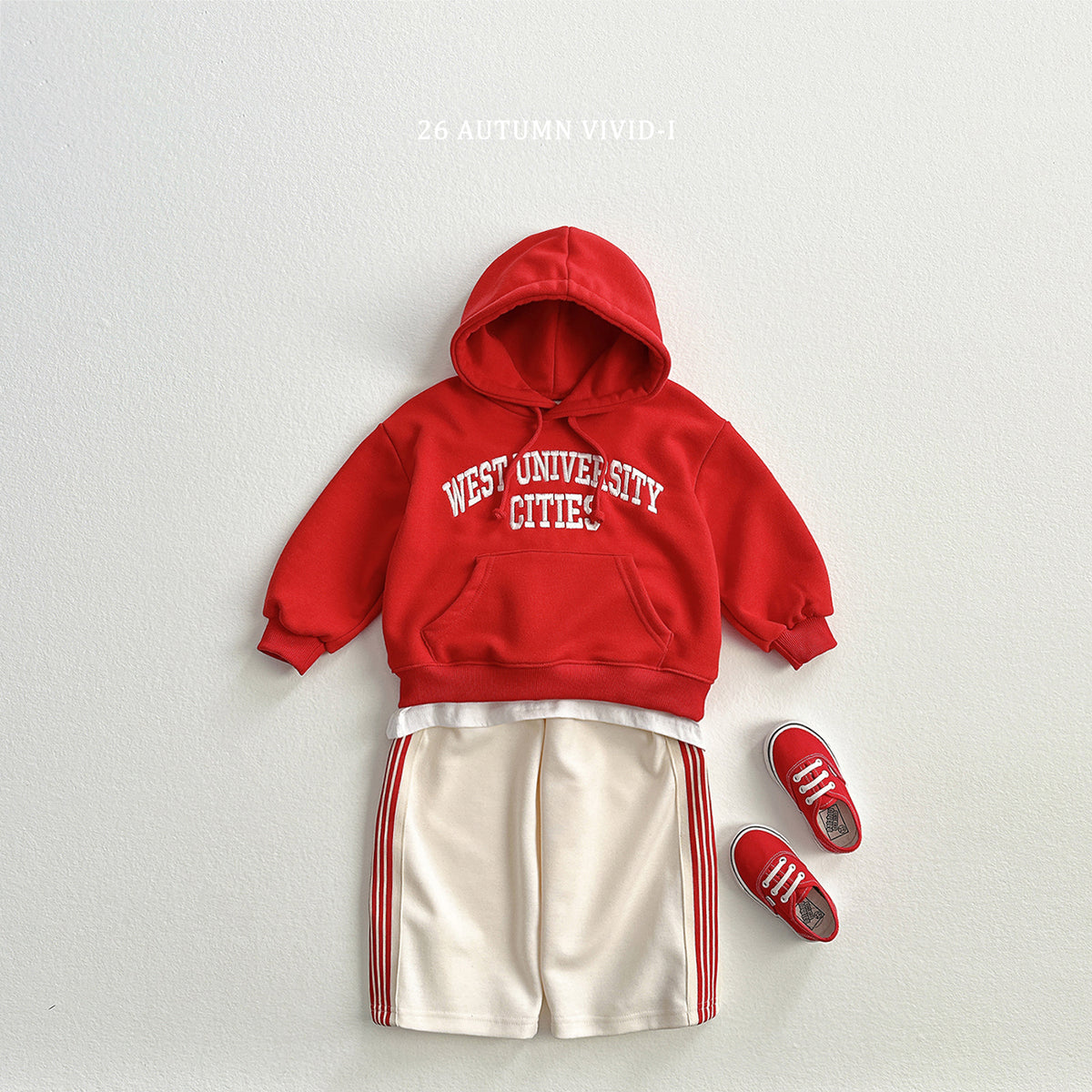【秋のPRE-ODER 5%OFF】66.West Hooded Sweatshirt