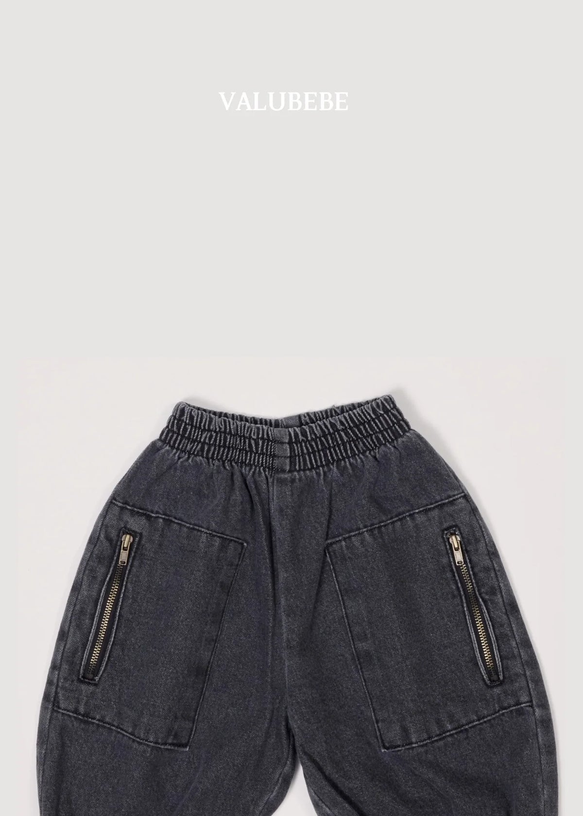 【秋のPRE-ODER 5%OFF】36.Andy Zip Denim Pants