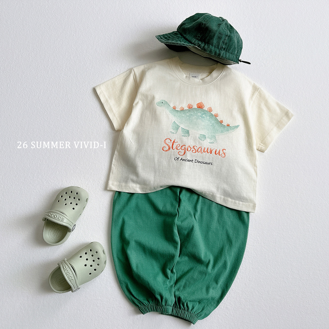 【PREORDER受付終了、ご希望はお問い合わせください。】48.Dino ShortSleeve Tee