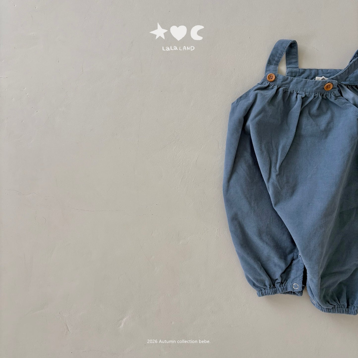【PRE-ODER〆8.9(sun)】14.Butter Overalls | lalaland
