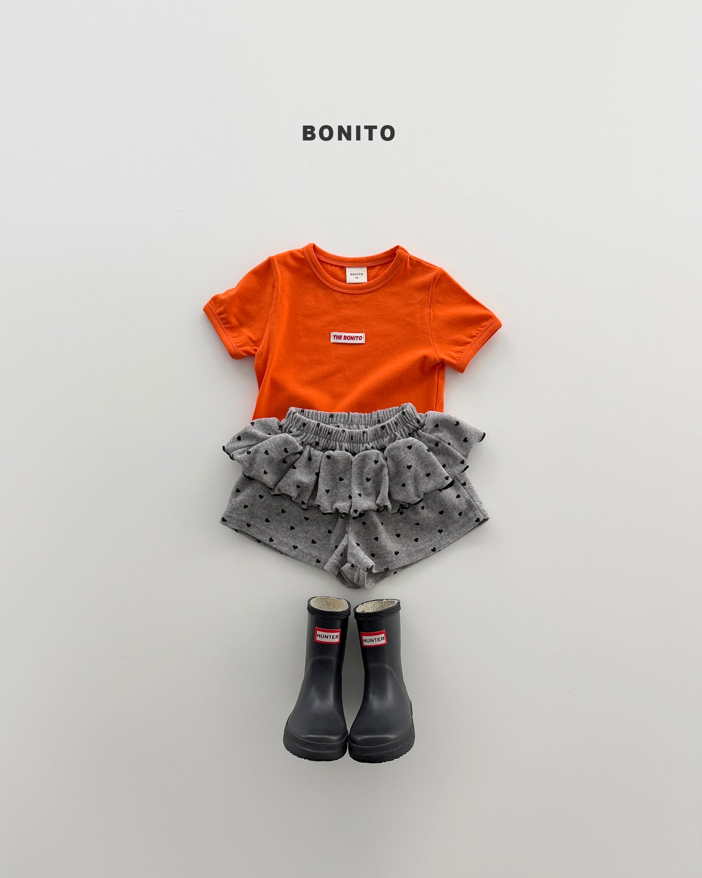 【PREORDER 4日間限定】44.mini heart frill shorts
