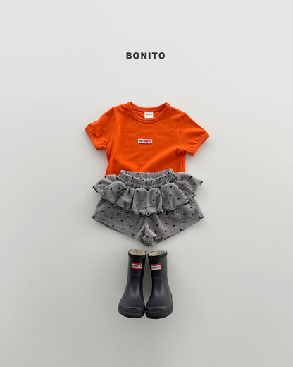 【PREORDER 4日間限定】44.mini heart frill shorts