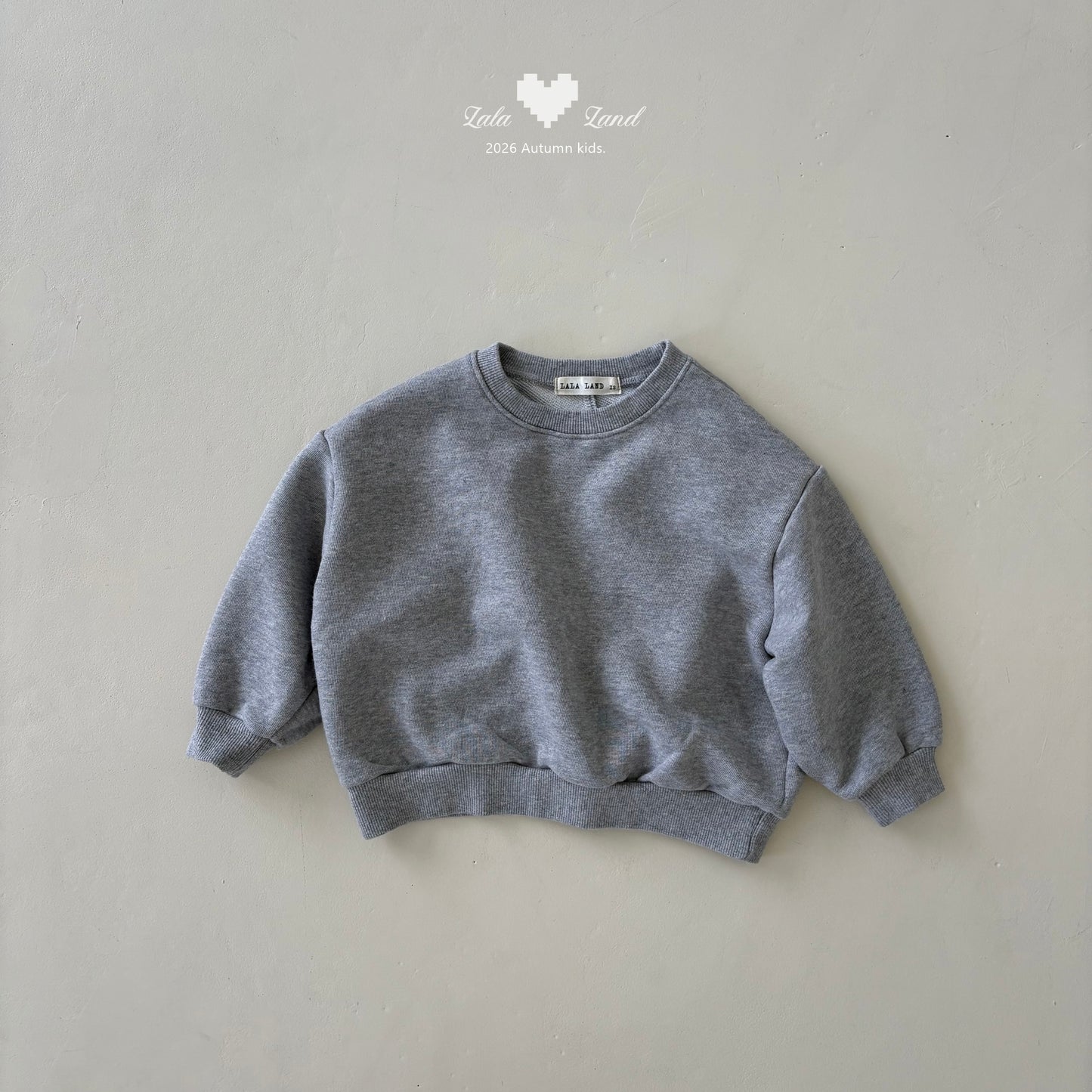 【PRE-ODER〆8.9(sun)】28.Round Panel Sweatshirt | lalaland