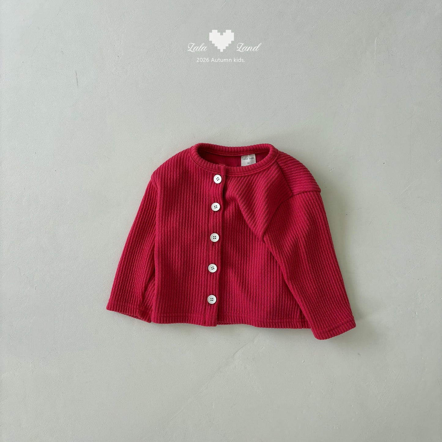 【PRE-ODER〆8.9(sun)】06.Alpha Ribbed Cardigan | lalaland