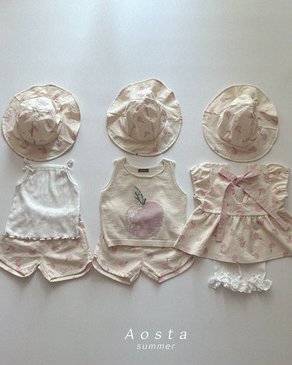 【PREORDER受付終了、ご希望はお問い合わせください。】19.Knit Fruit Vest