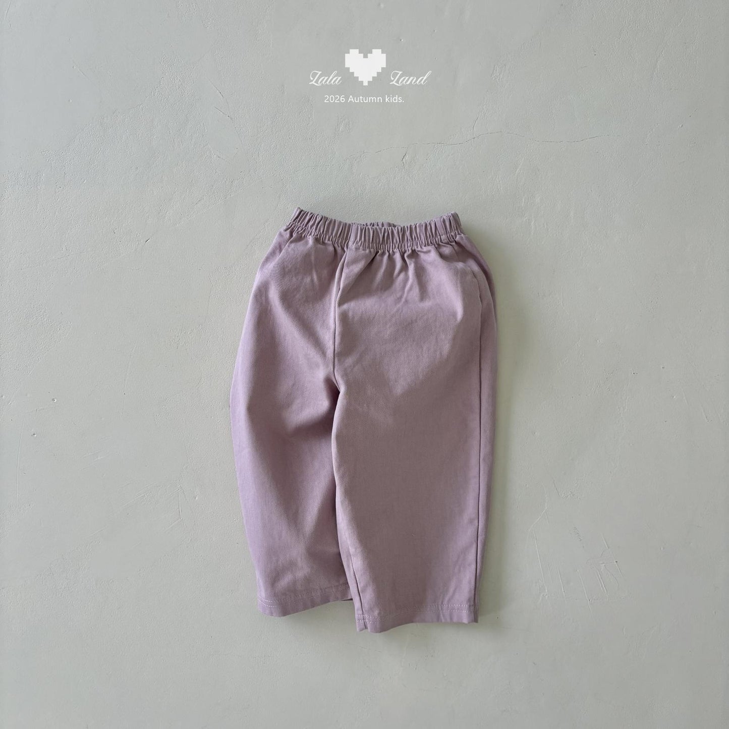 【PRE-ODER〆8.9(sun)】41.Basic Cotton Pants | lalaland