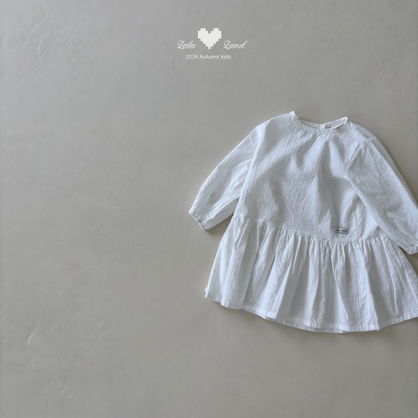 【PRE-ODER〆8.9(sun)】10.Blooming Long Blouse | lalaland