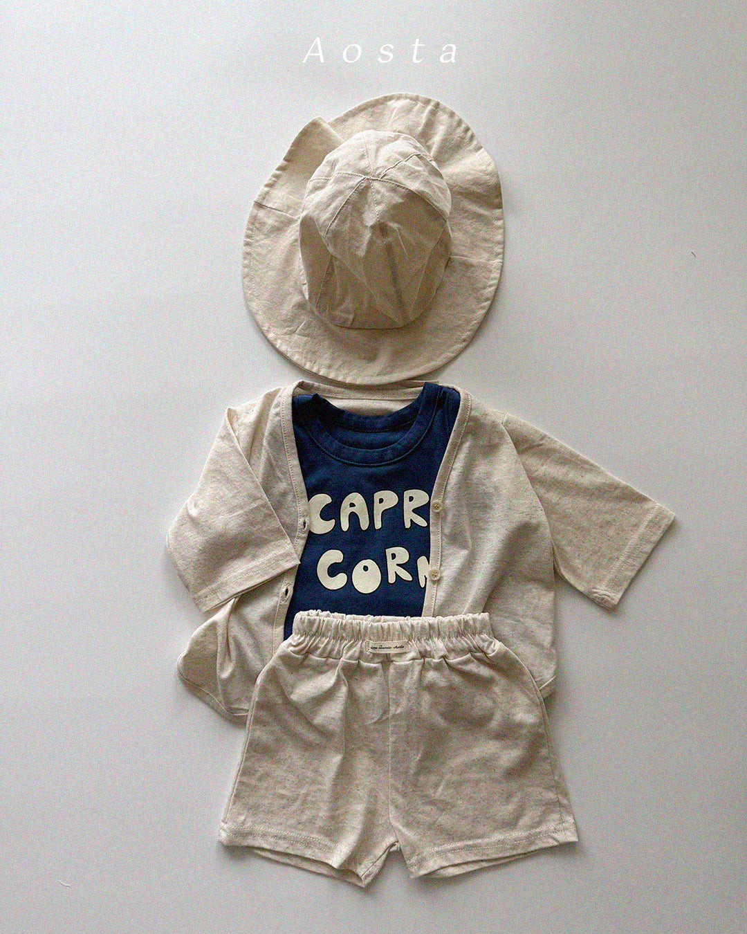 【PREORDER受付終了、ご希望はお問い合わせください。】35.Linen Cardigan