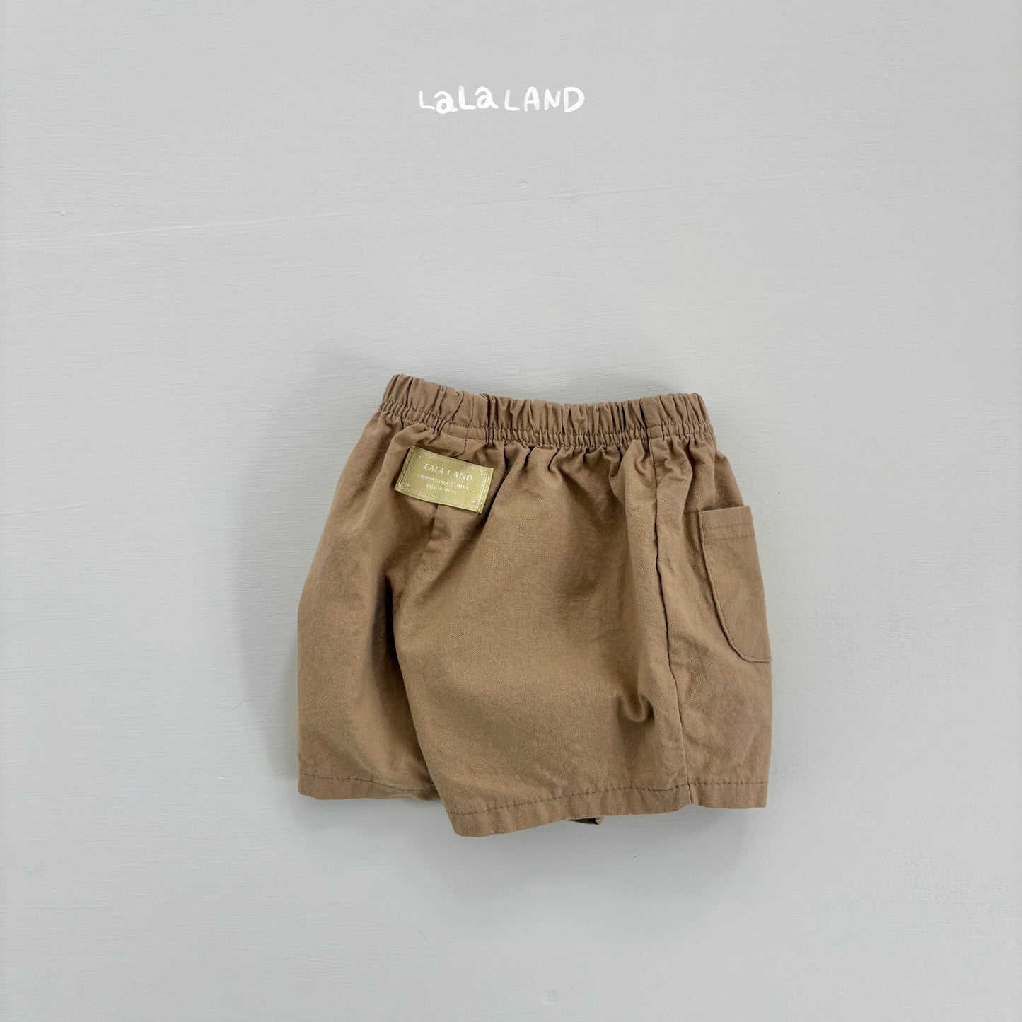 【PREORDER受付終了、ご希望はお問い合わせください。】41.Baby Pocket Cotton Shorts
