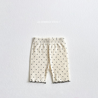 【PREORDER受付終了、ご希望はお問い合わせください。】41.Strawberry Dot Leggings