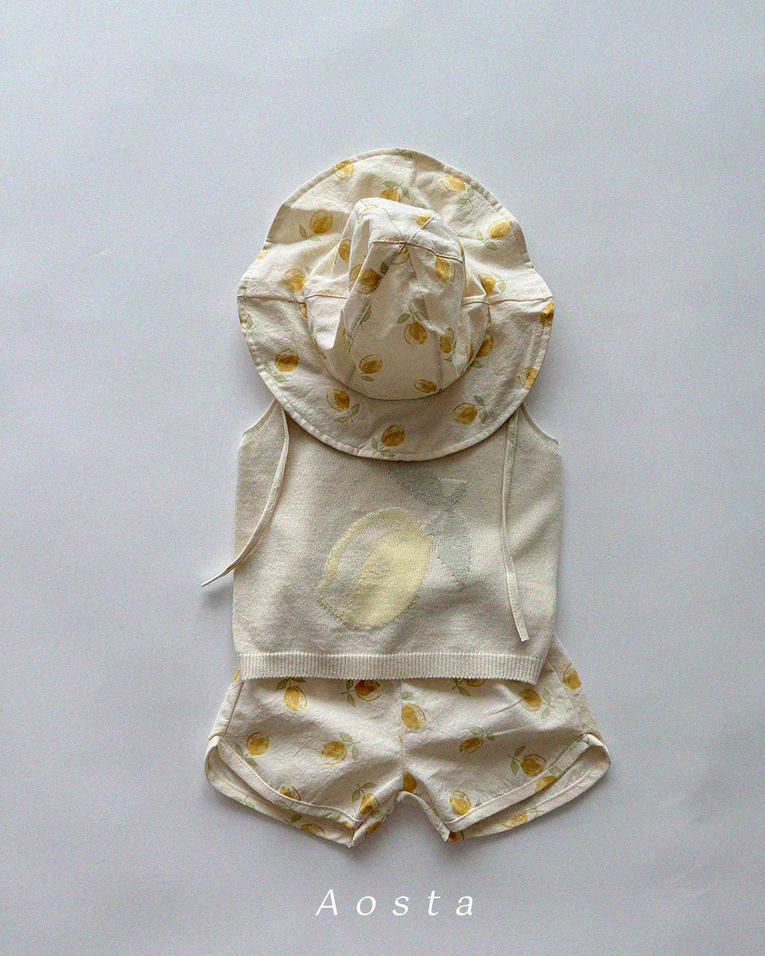 【PREORDER受付終了、ご希望はお問い合わせください。】19.Knit Fruit Vest