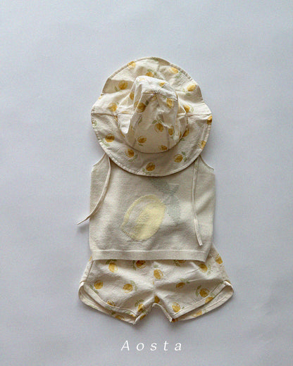 【PREORDER受付終了、ご希望はお問い合わせください。】19.Knit Fruit Vest