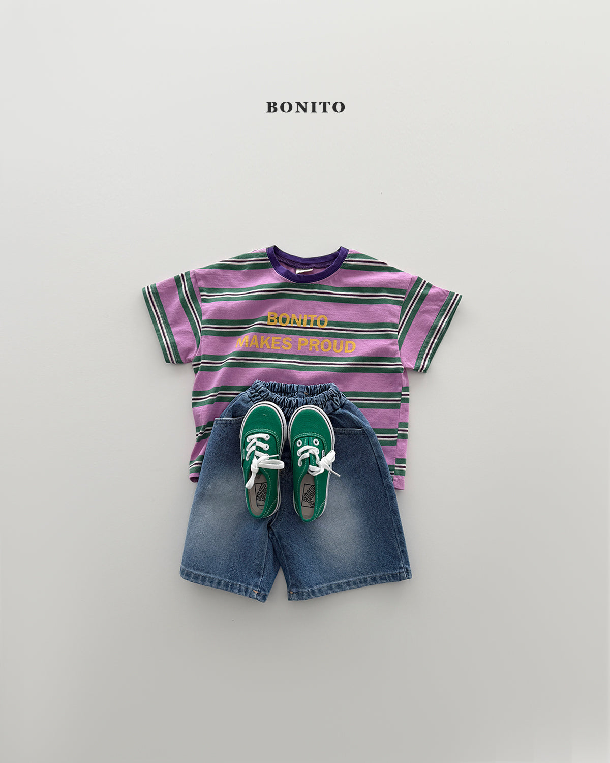 【PREORDER 4日間限定】19.Proud Stripe T-shirt