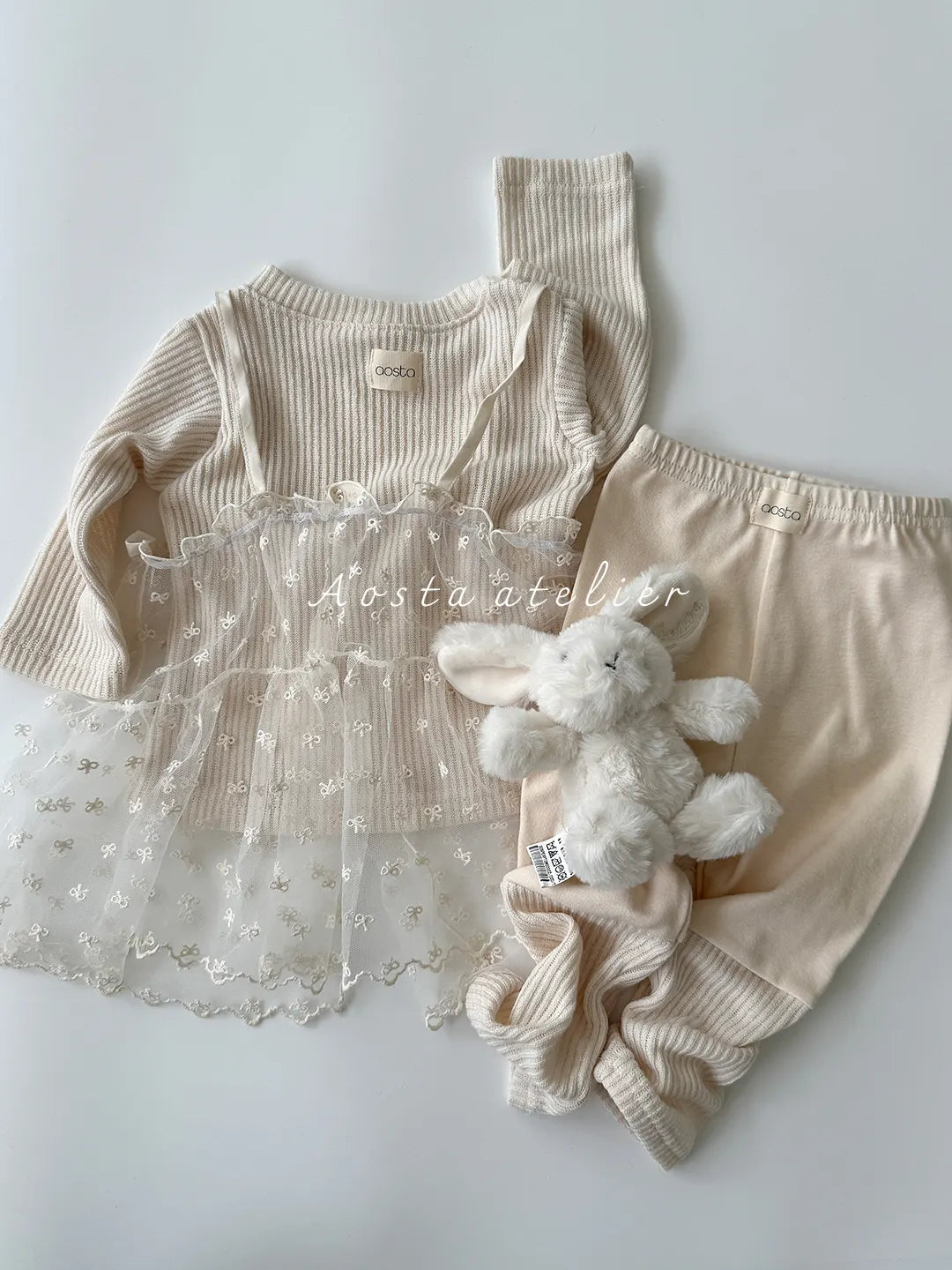 【秋のPRE-ODER 5%OFF】17.Lace Ribbon Open Dress
