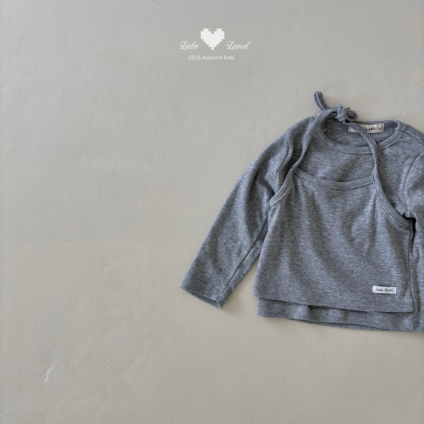 【PRE-ODER〆8.9(sun)】20.Halter Layered Tee | lalaland