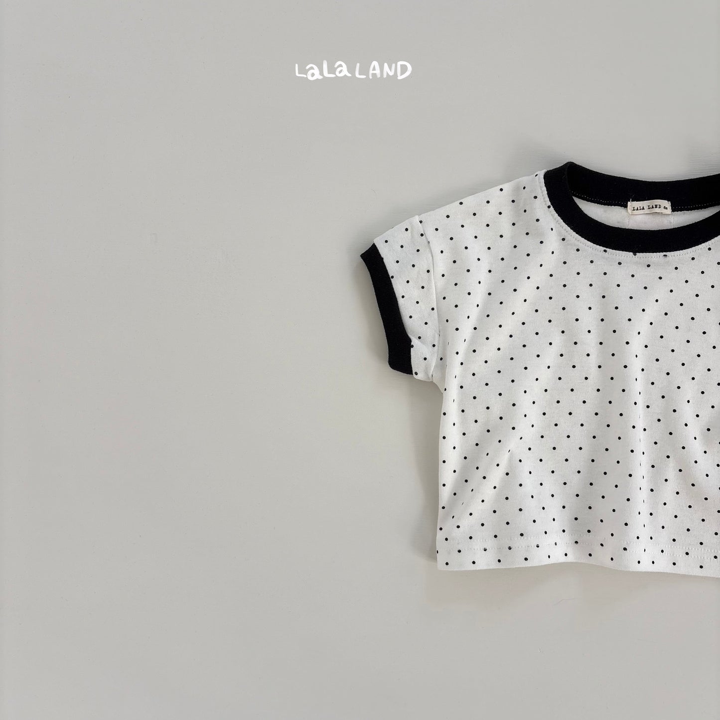 【PREORDER受付終了、ご希望はお問い合わせください。】31.Baby Heart Dot T-shirt