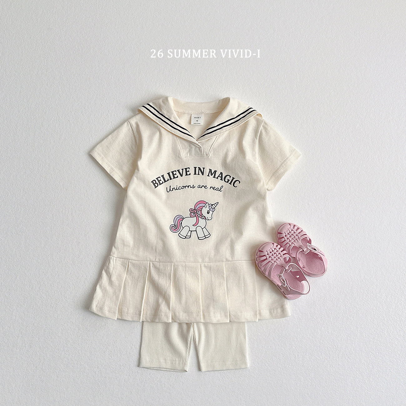 【PREORDER受付終了、ご希望はお問い合わせください。】92.Unicorn Sailor Dress