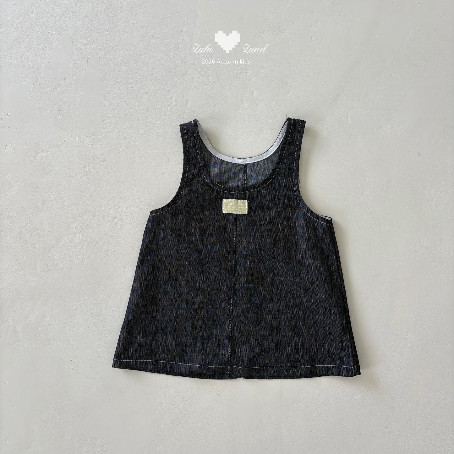 【PRE-ODER〆8.9(sun)】12.Heart-pocket Dress | lalaland