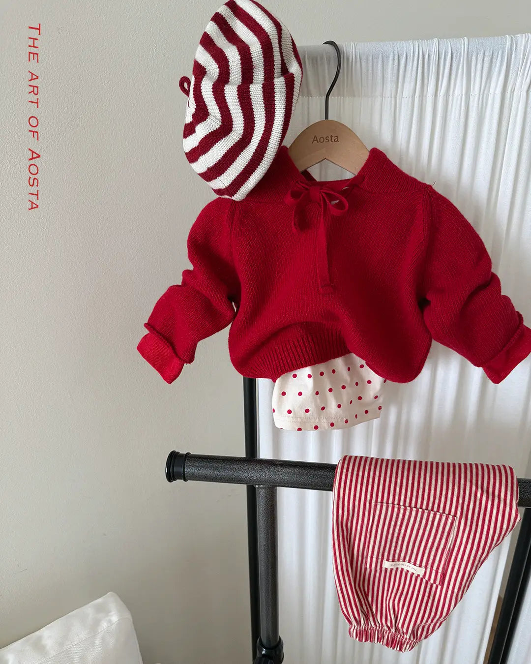 【秋のPRE-ODER 5%OFF】10.Knit Cookie Hoodie