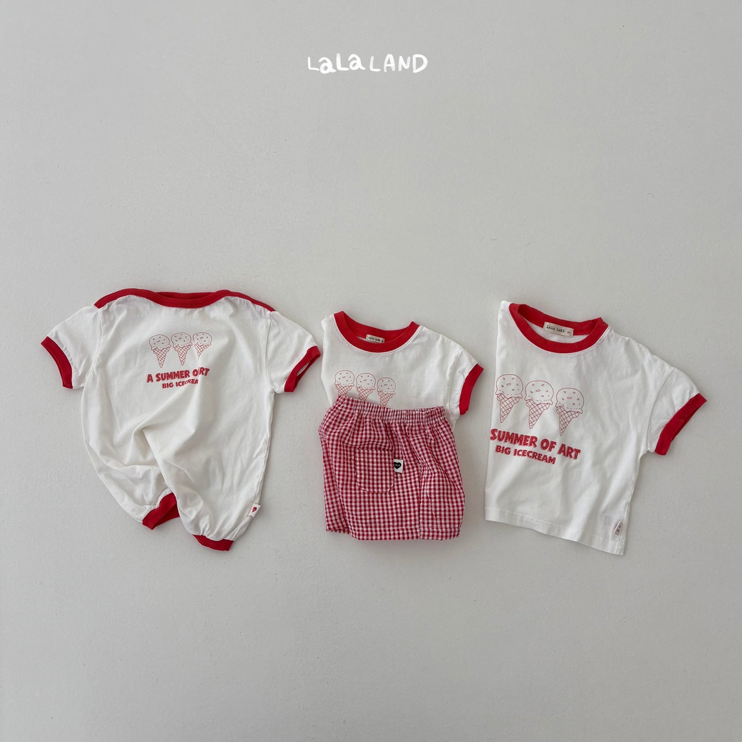 【PREORDER受付終了、ご希望はお問い合わせください。】14.Baby Ice Cream Suit