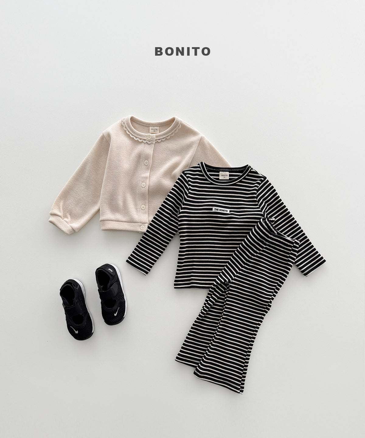 49.Heavyweight Stripe Slim Set